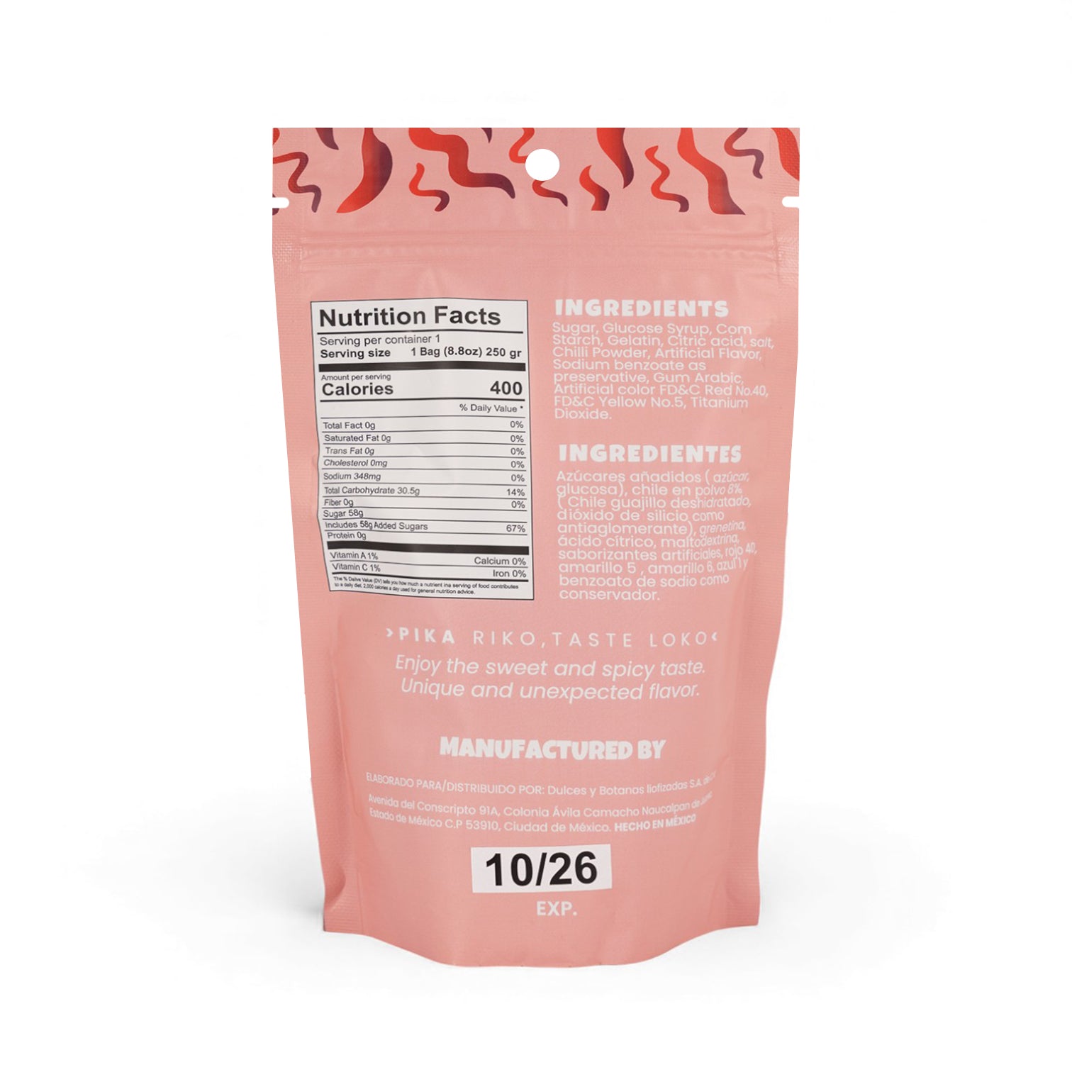 Gomitas Pink Lemonade Enchiladas