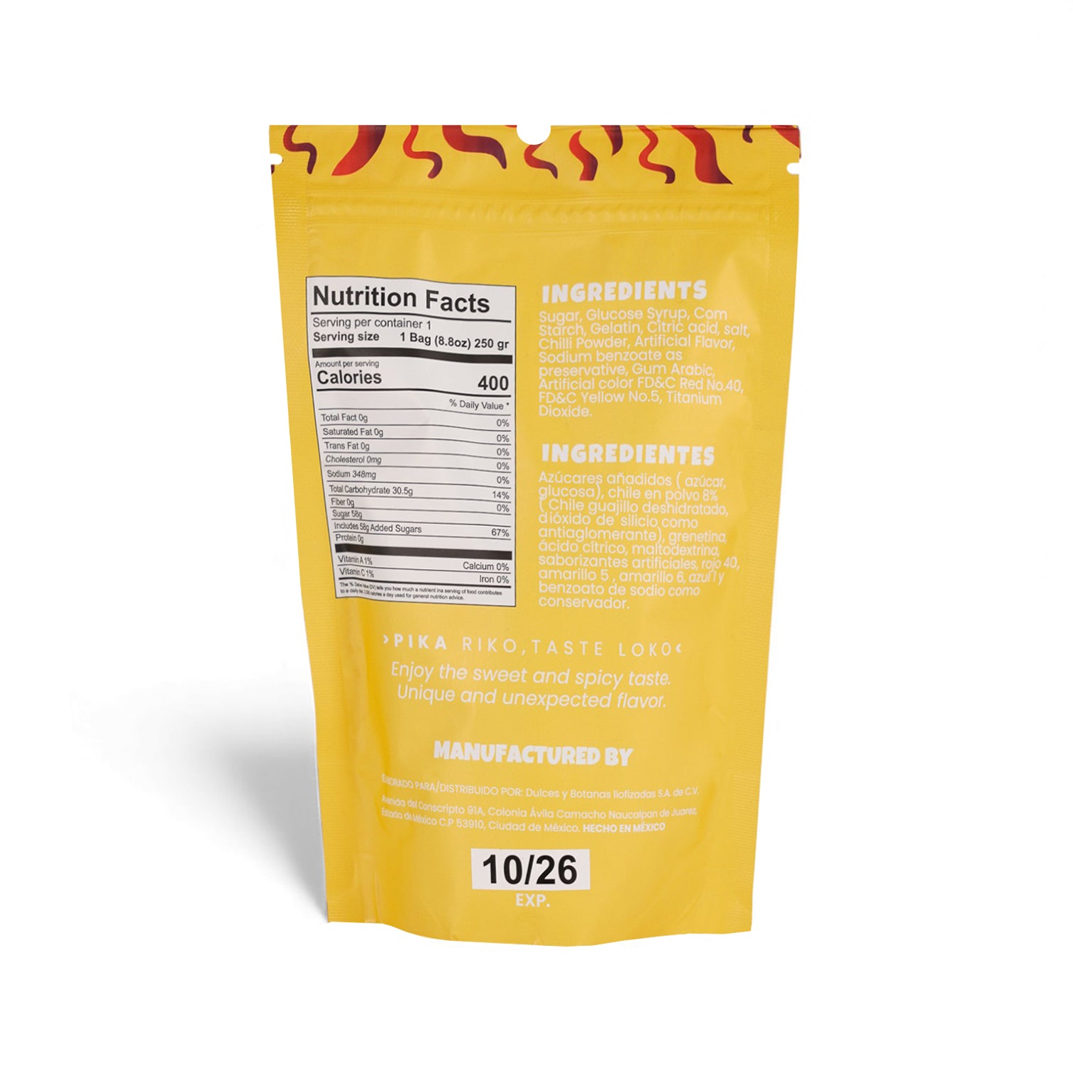 Gomitas Piña Colada Enchiladas