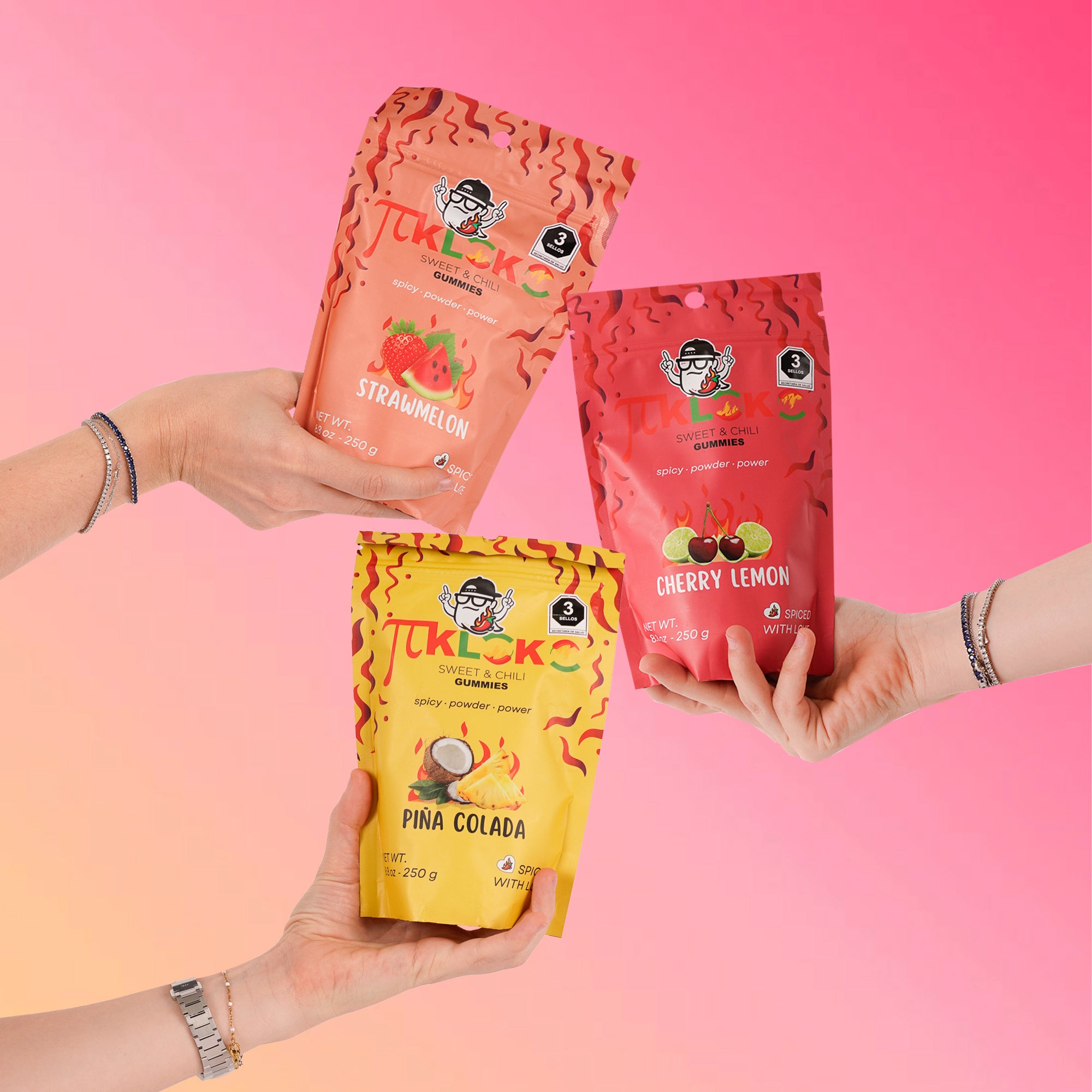 Gomitas Piña Colada Enchiladas