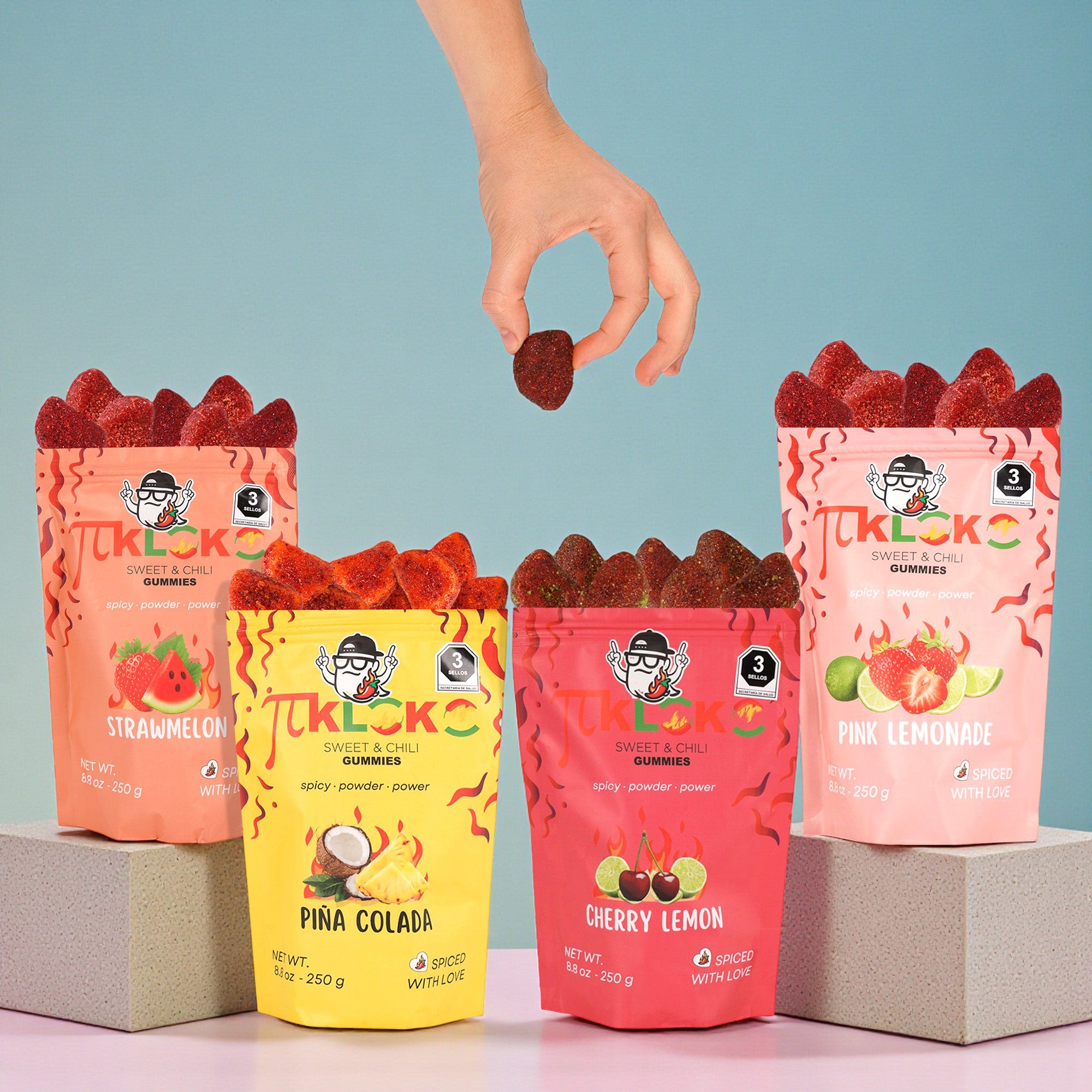 Gomitas Cherry Lemon Enchiladas