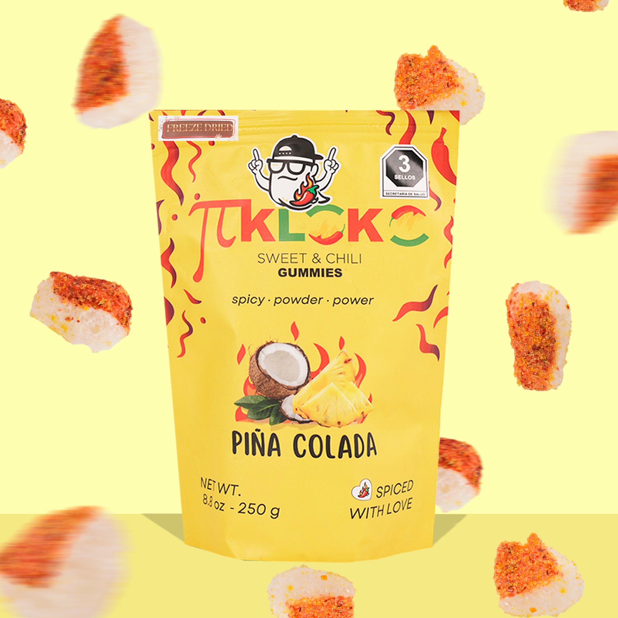 Gomitas Piña Colada Enchiladas